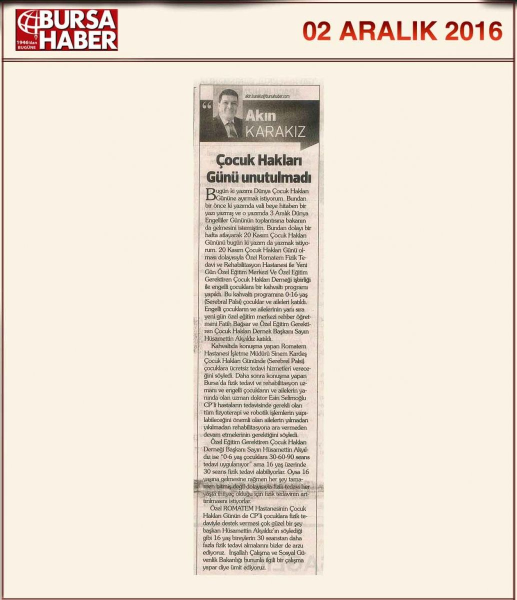 2016 Yılı Haberleri - 16