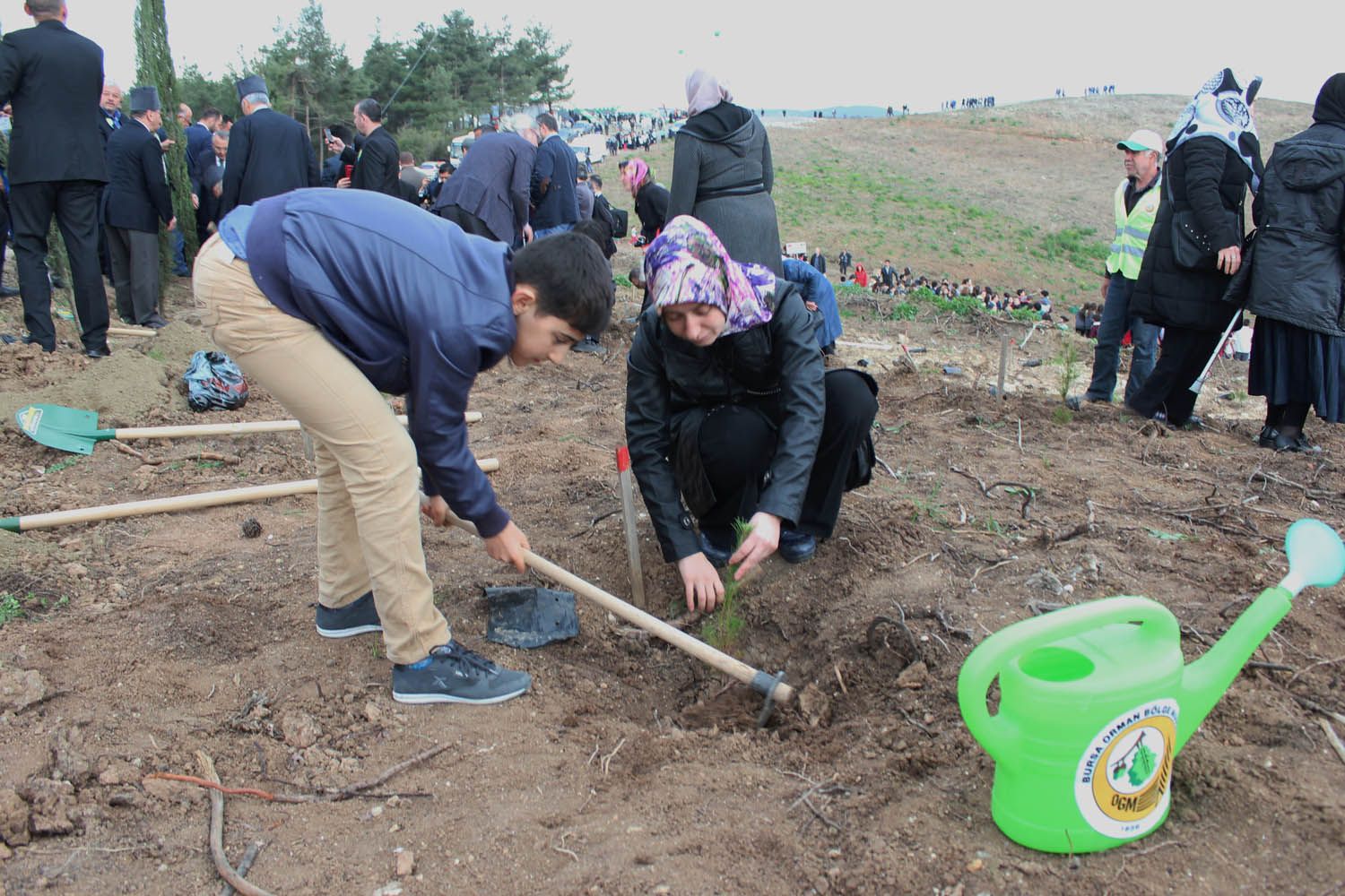 Mehmetçik Vakfı Hatıra Ormanı, Fidan Dikim Etkinliği (2016) - 31