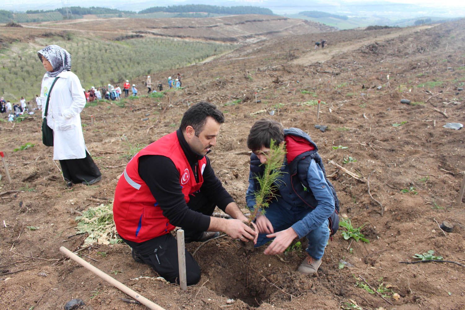 Mehmetçik Vakfı Hatıra Ormanı, Fidan Dikim Etkinliği (2016) - 54