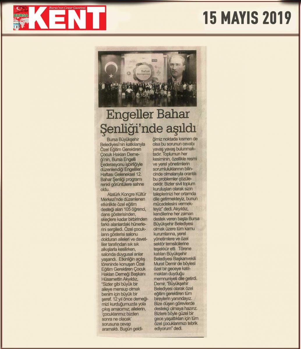2019 Yılı Haberleri - 4