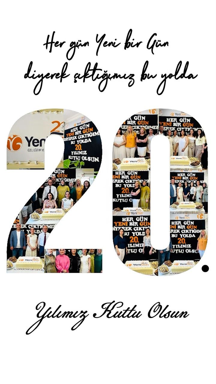 Dile kolay 20 yıl… Çeyrek asra yakın bir başarı hikâyesi... Bir kurumdan çok daha fazlası... 📌